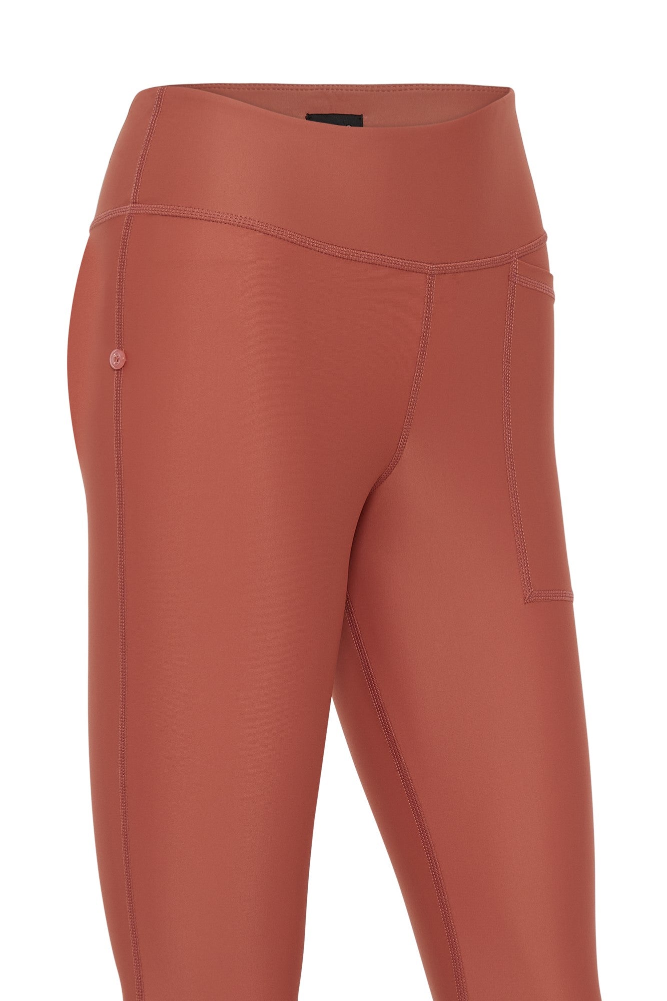 Lanuuk Capri Swim Tights - Clay | Cropped Shorts Swimming Leggings Modest Swimwear Burkini