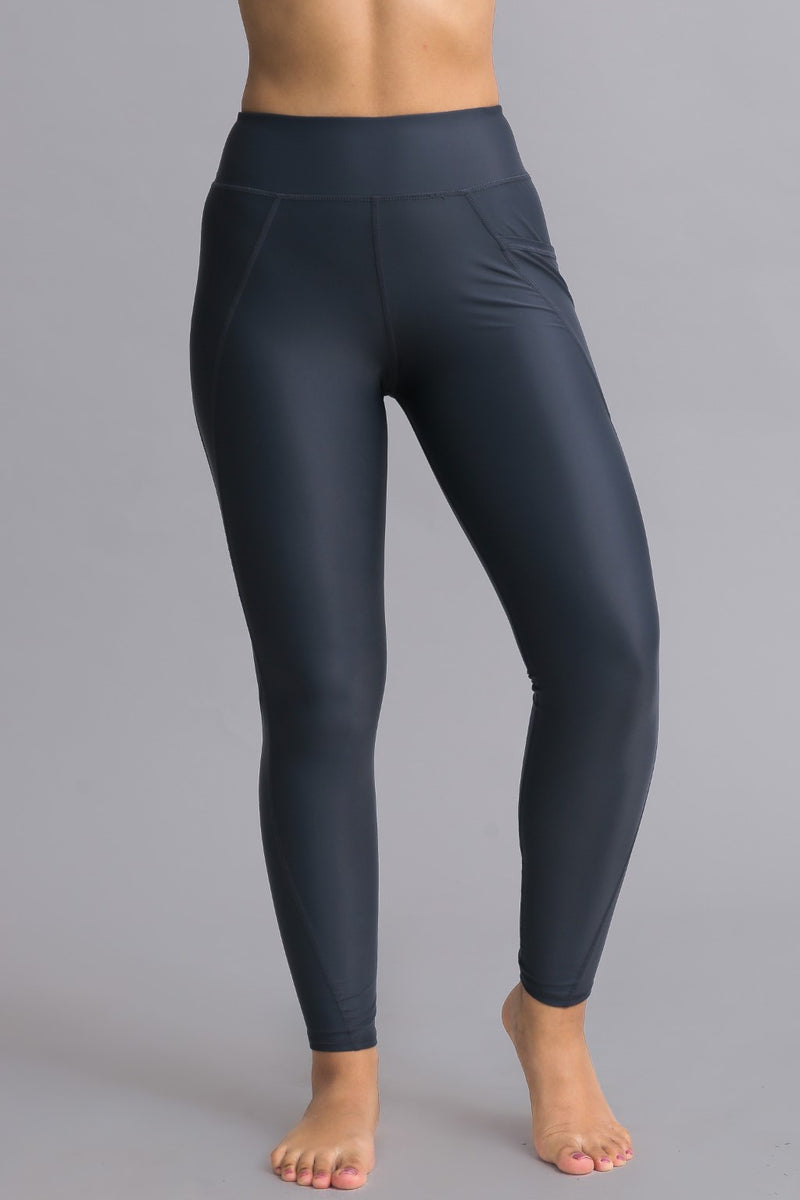 Contour Swim Tights - Dusk  LANUUK Full Coverage Modest Bathing Suit